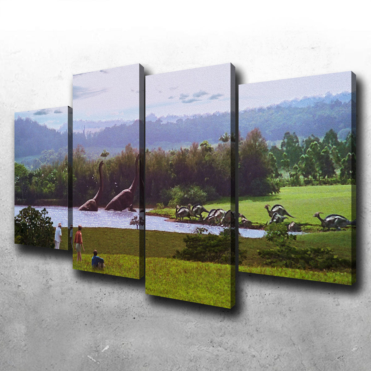 Welcome to Jurassic Park Wall Art