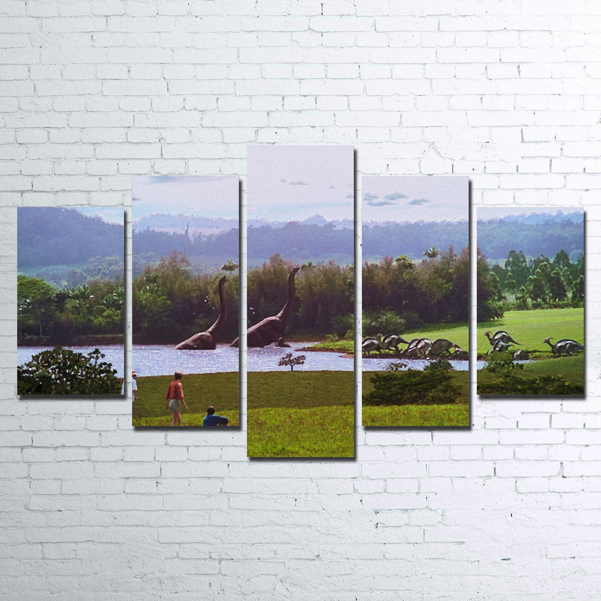 Welcome to Jurassic Park Wall Art