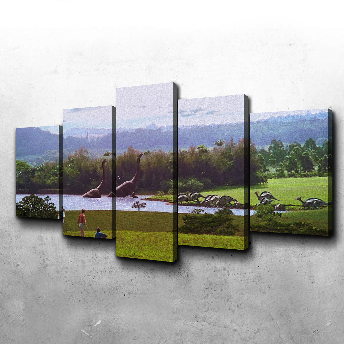 Welcome to Jurassic Park Wall Art