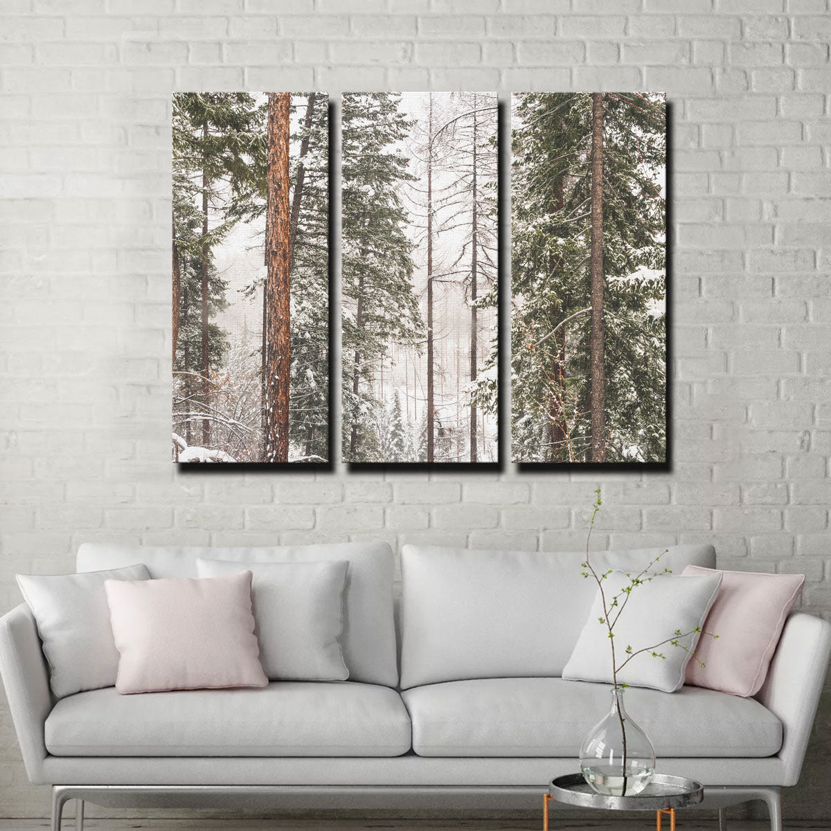 Snow in Lois Creek Wall Art