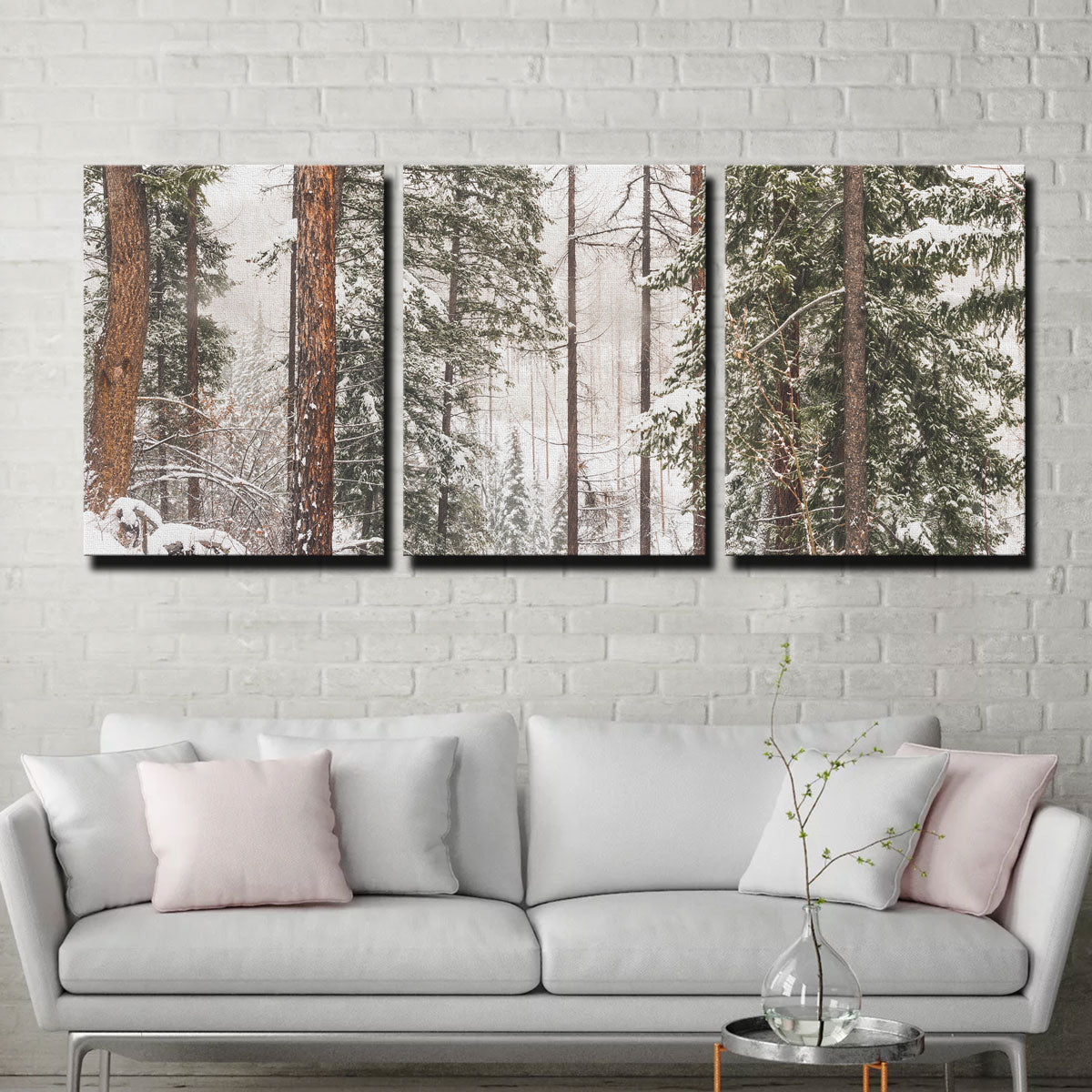 Snow in Lois Creek Wall Art