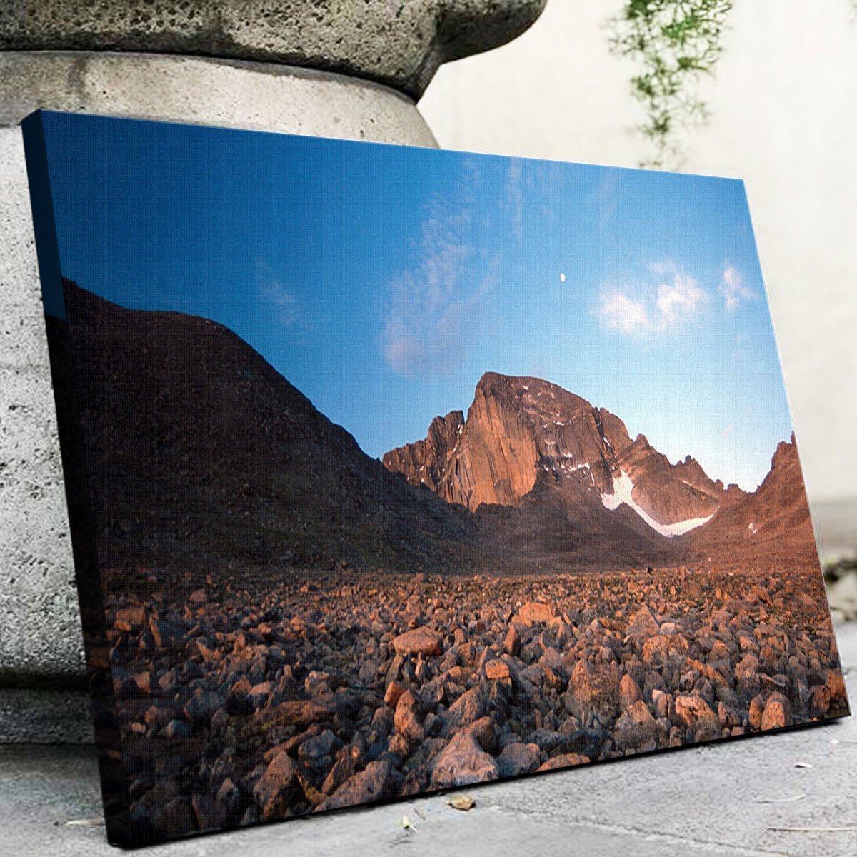 Longs Peak Boulder Field Wall Art