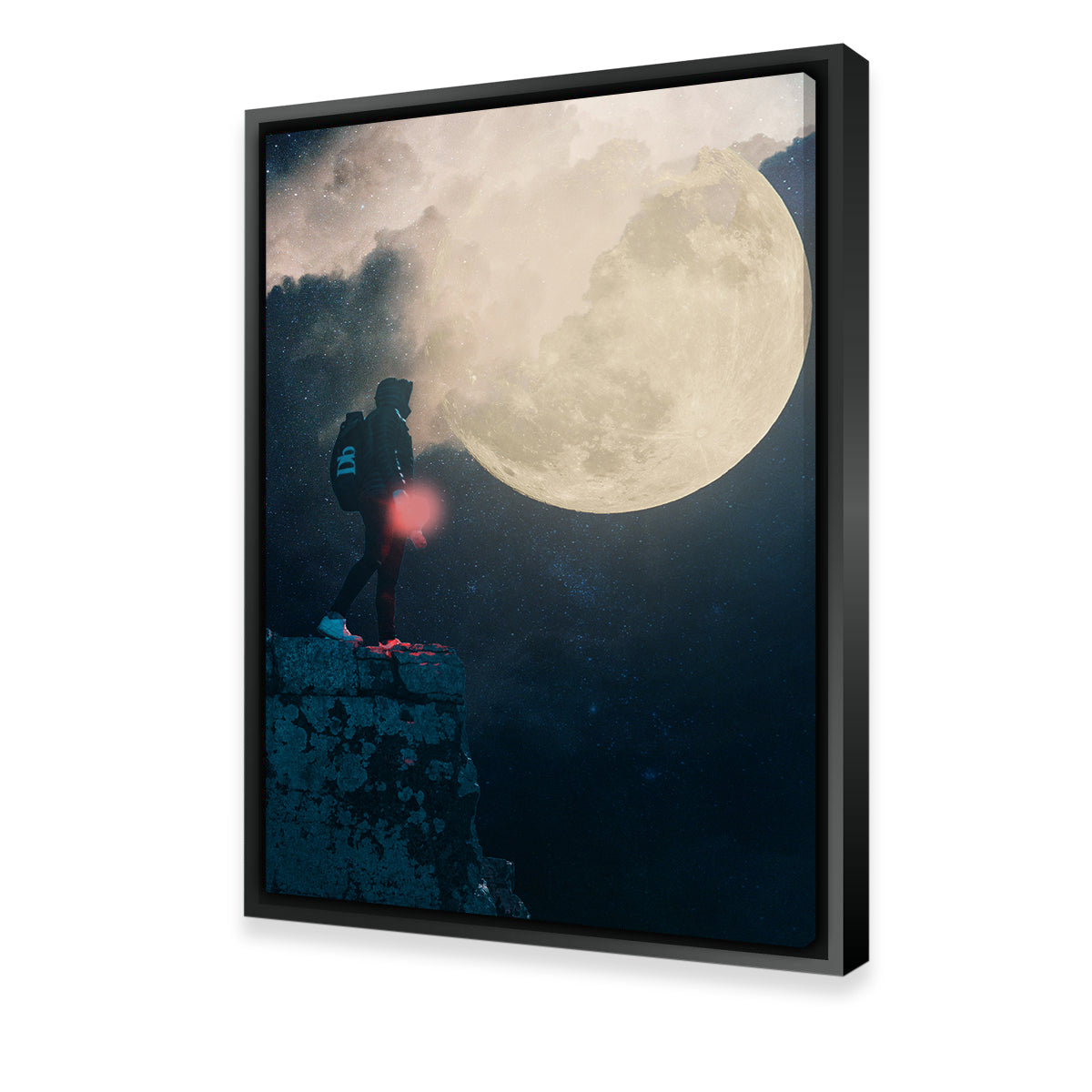 Look At The Moon Wall Art