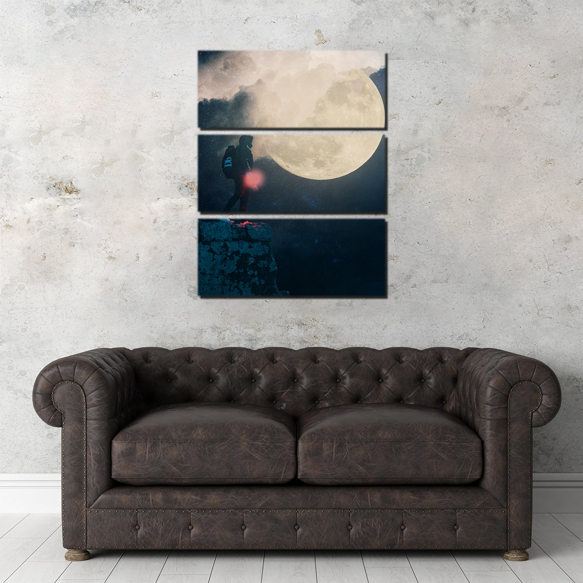 Look At The Moon Wall Art