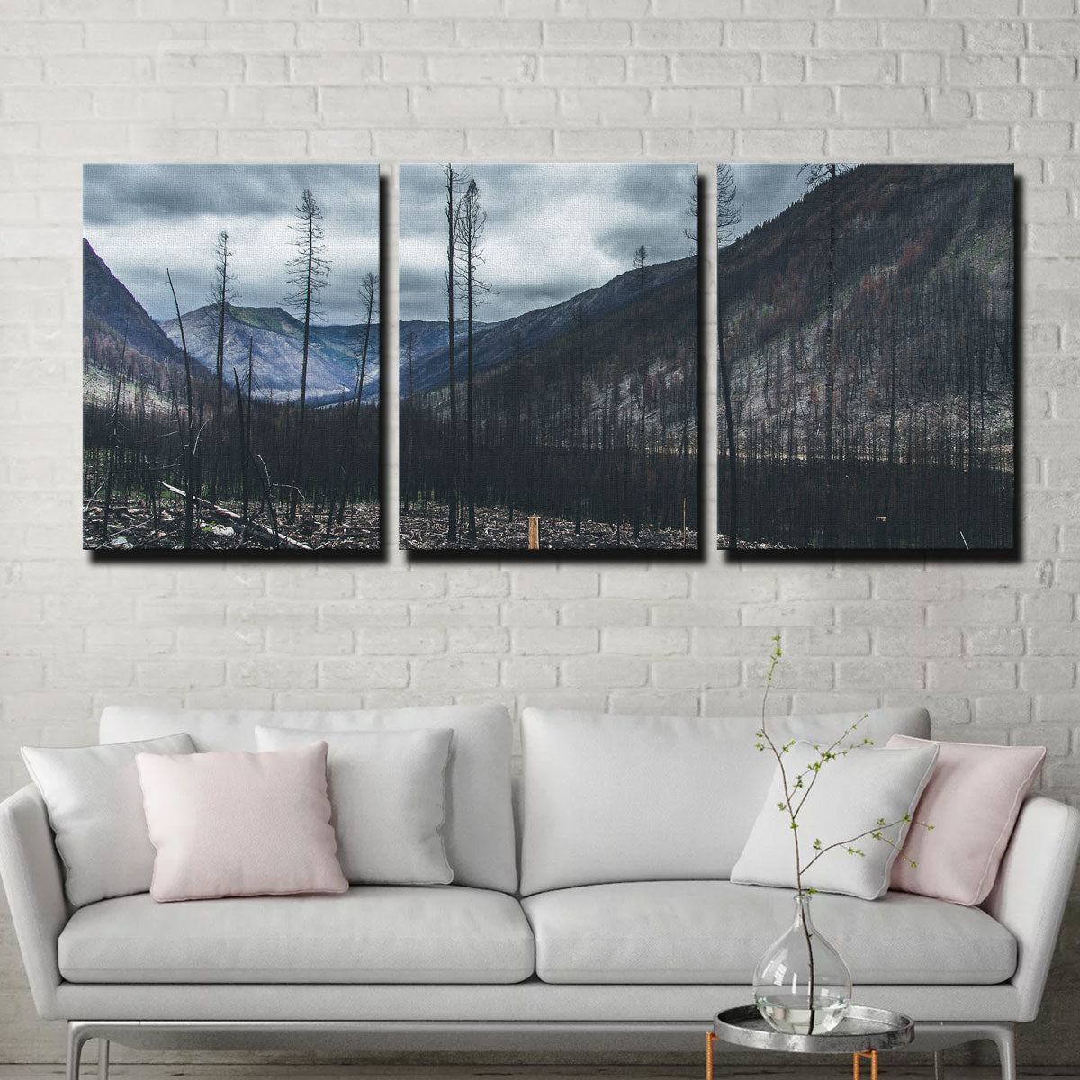 Scorched Trees Wall Art