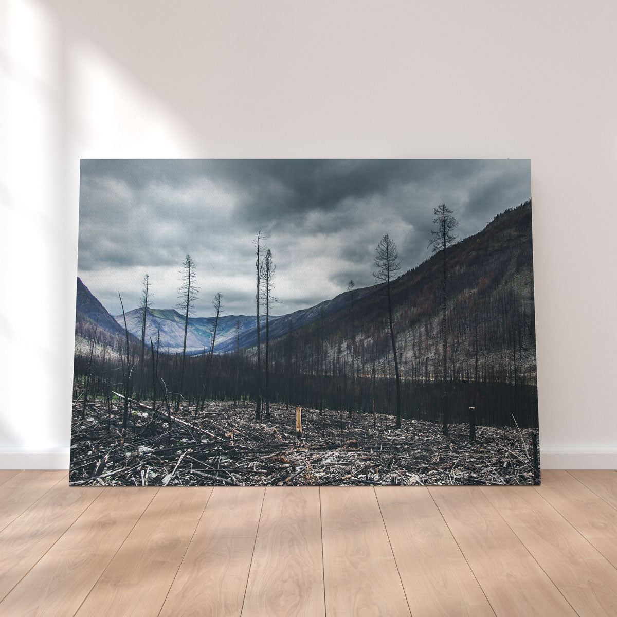 Scorched Trees Wall Art