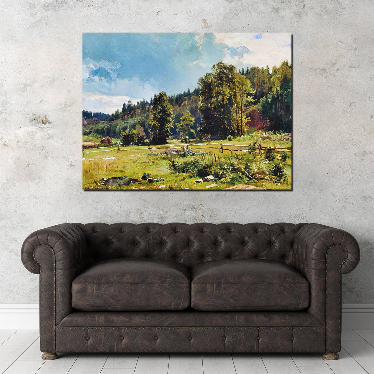 Meadow at the Forest Edge Wall Art