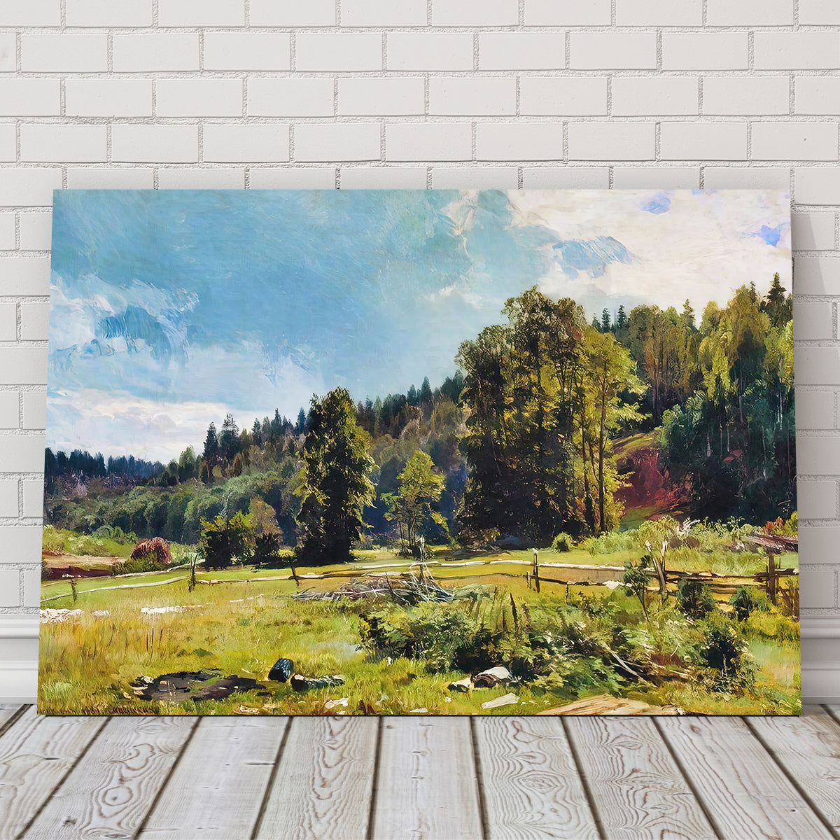Meadow at the Forest Edge Wall Art