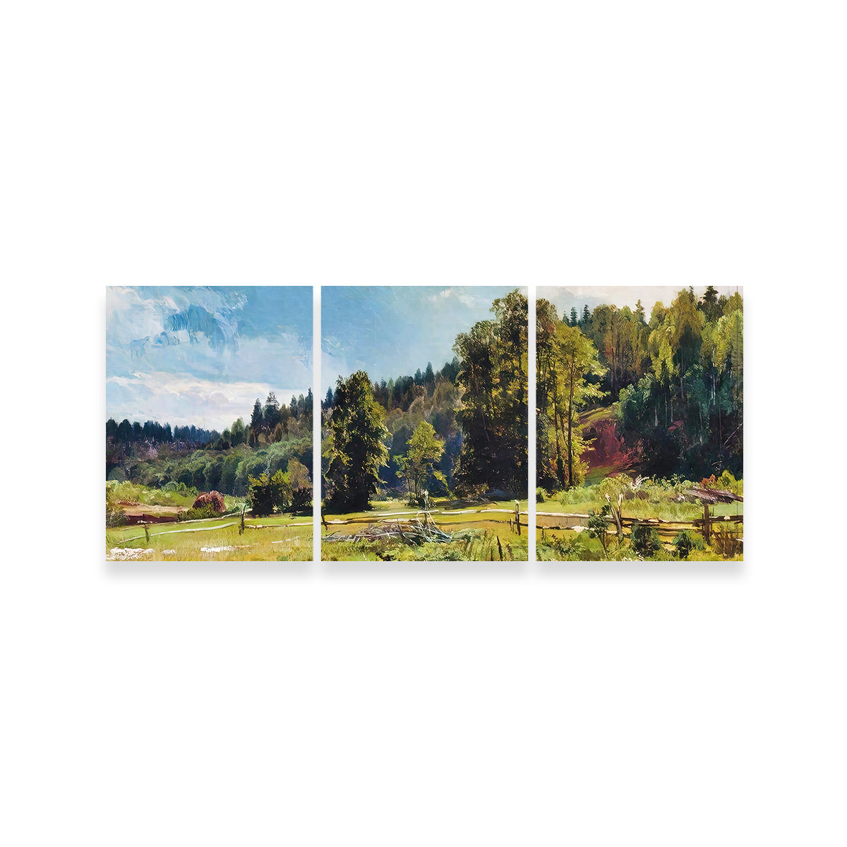 Meadow at the Forest Edge Wall Art
