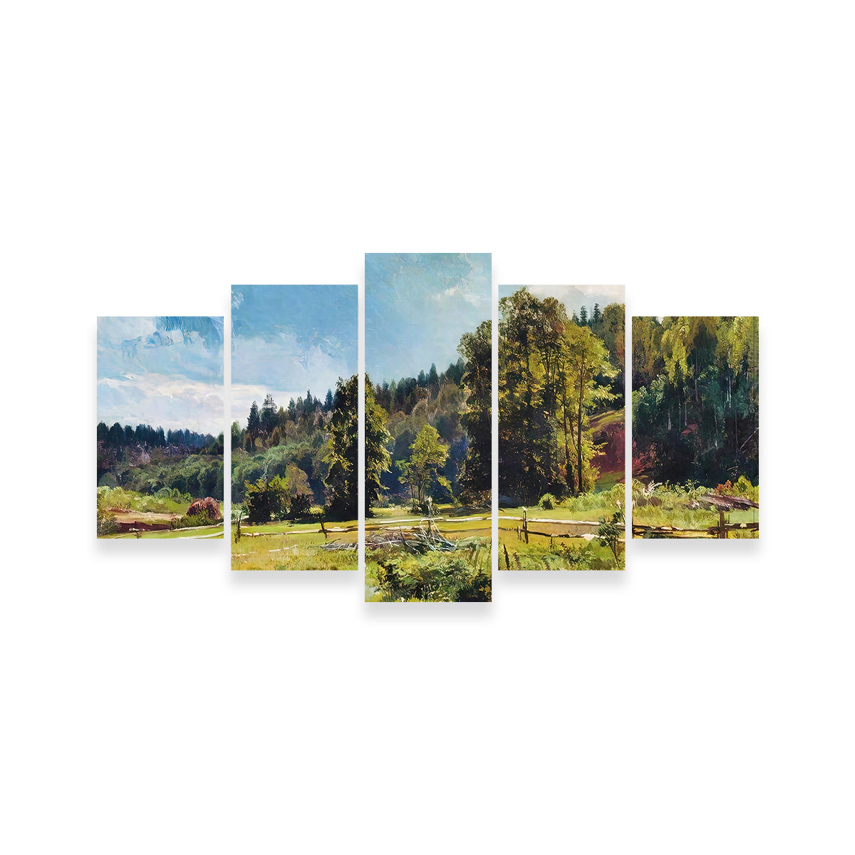 Meadow at the Forest Edge Wall Art