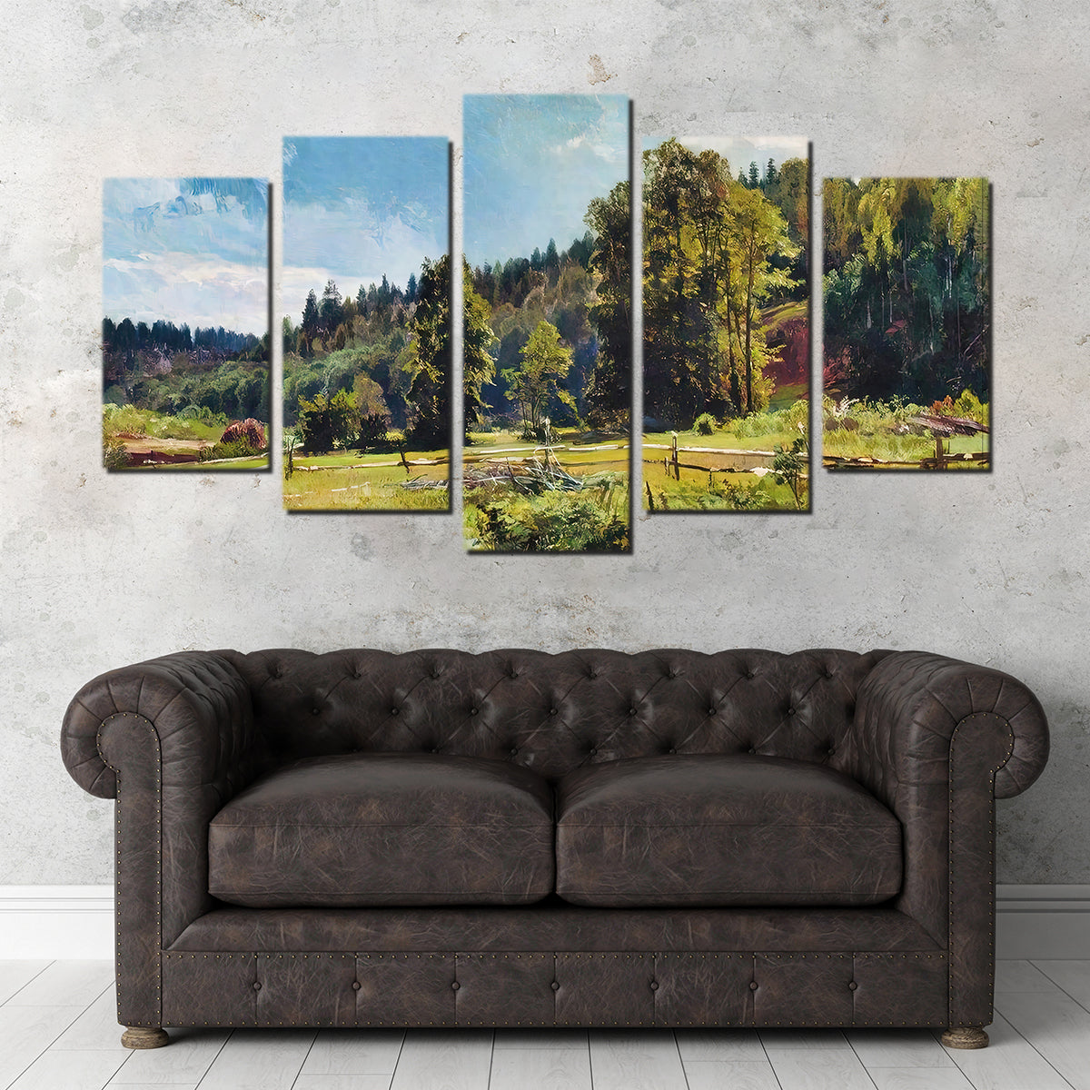 Meadow at the Forest Edge Wall Art