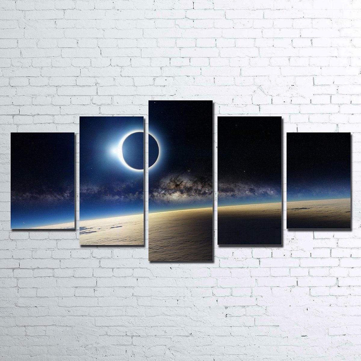 Solar Eclipse Canvas Set