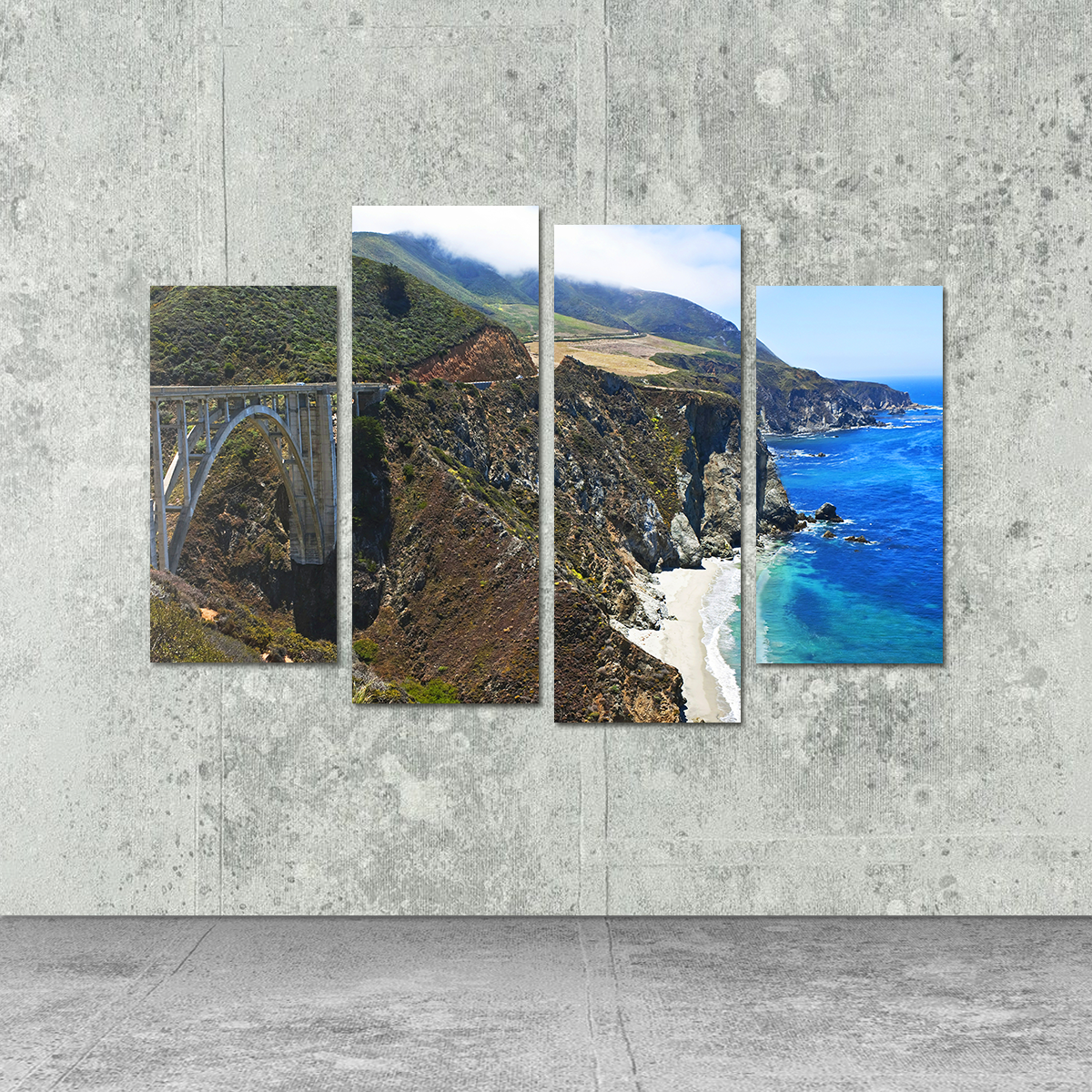 Bixby Creek Bridge Wall Art