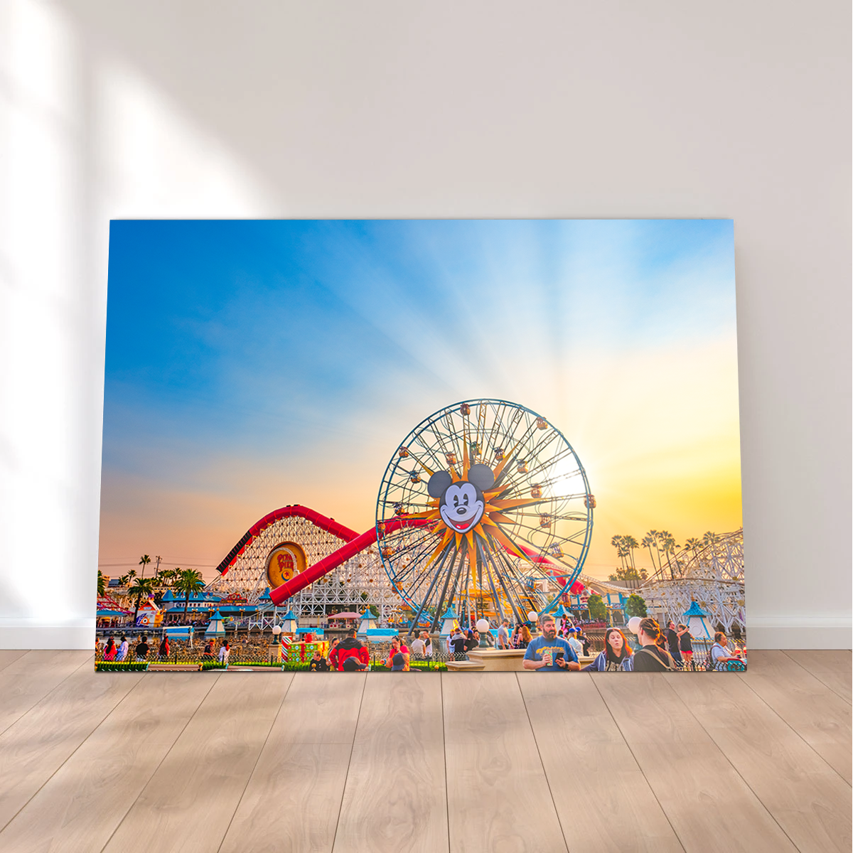 California Adventure Sunset Wall Art