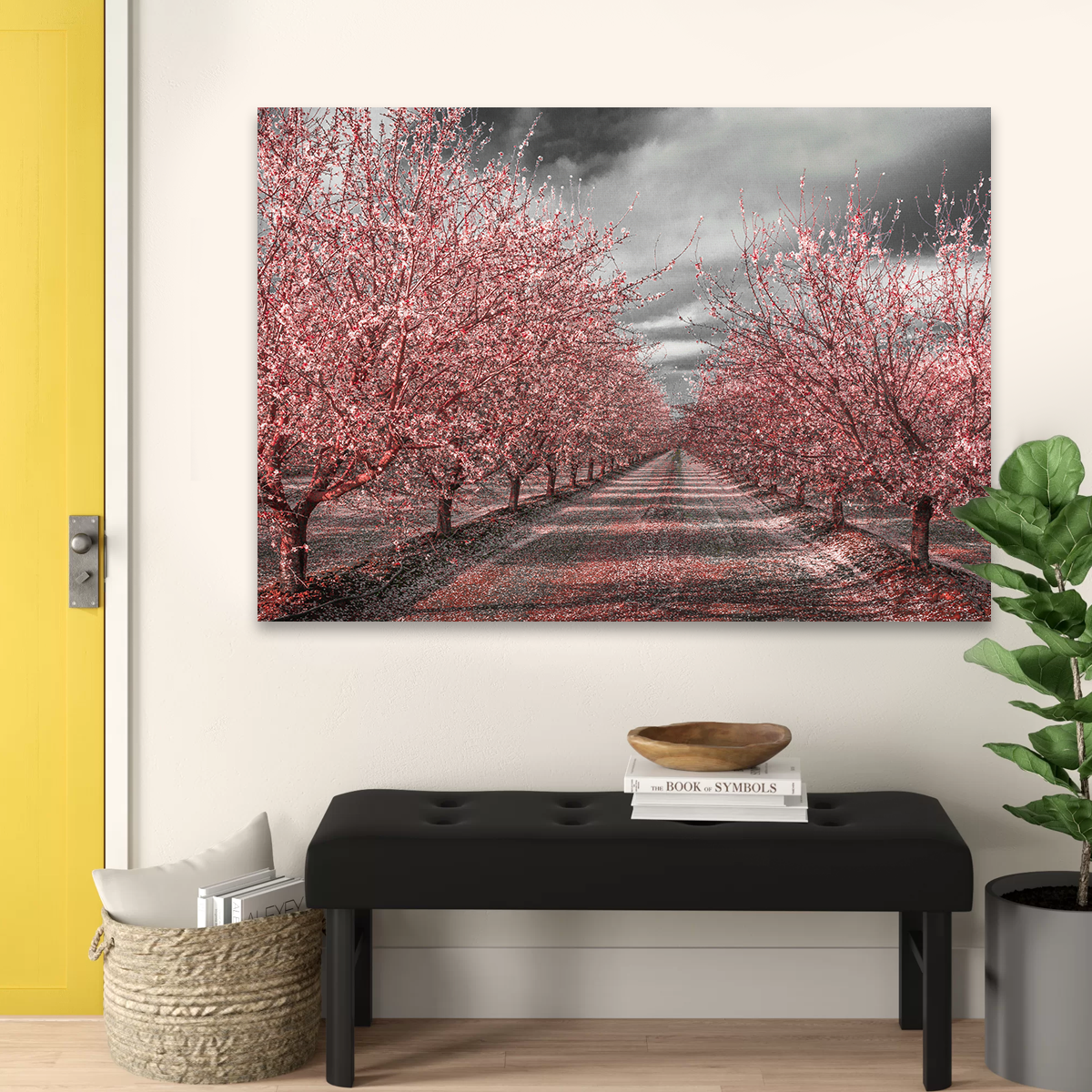 California Pink Blossoms Wall Art