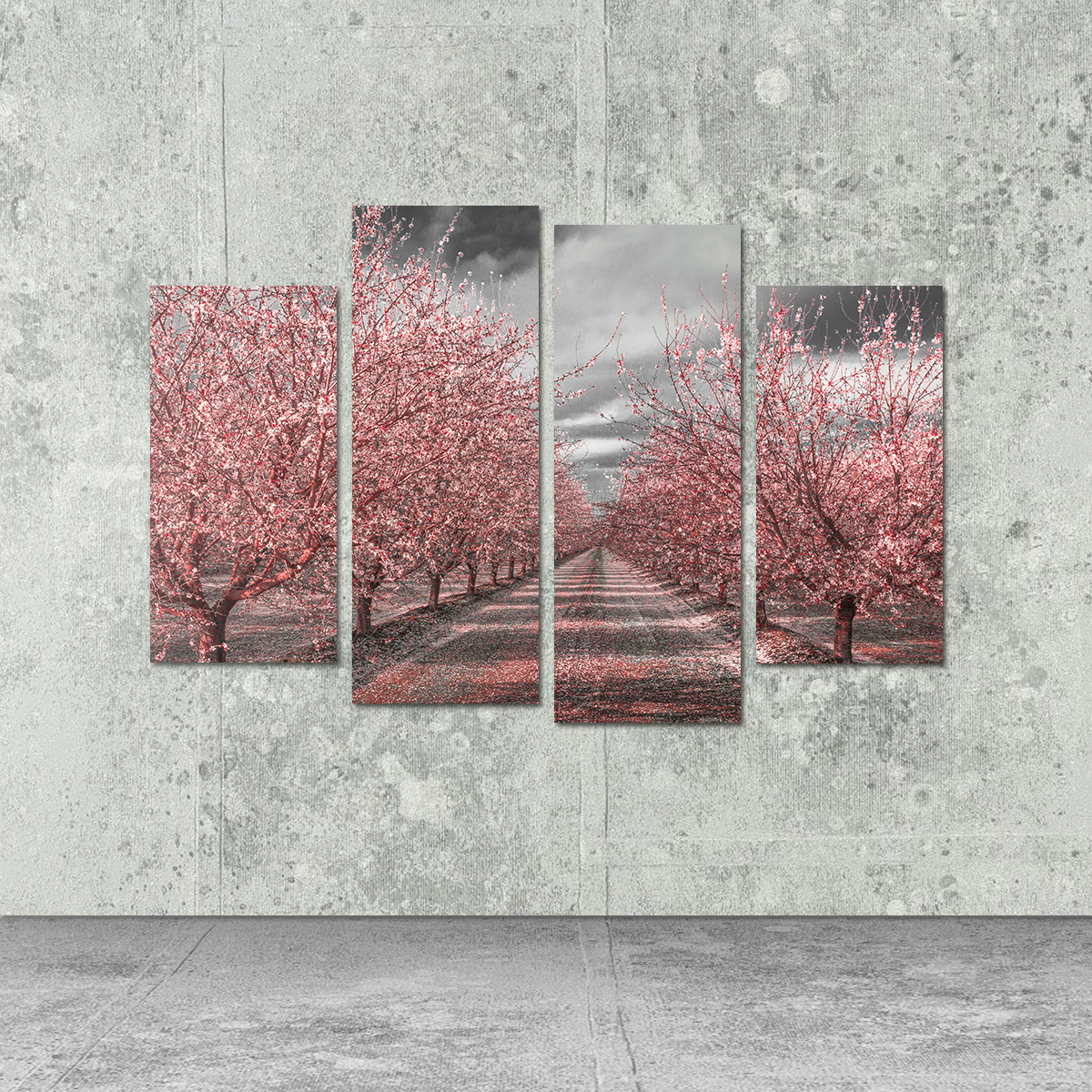 California Pink Blossoms Wall Art