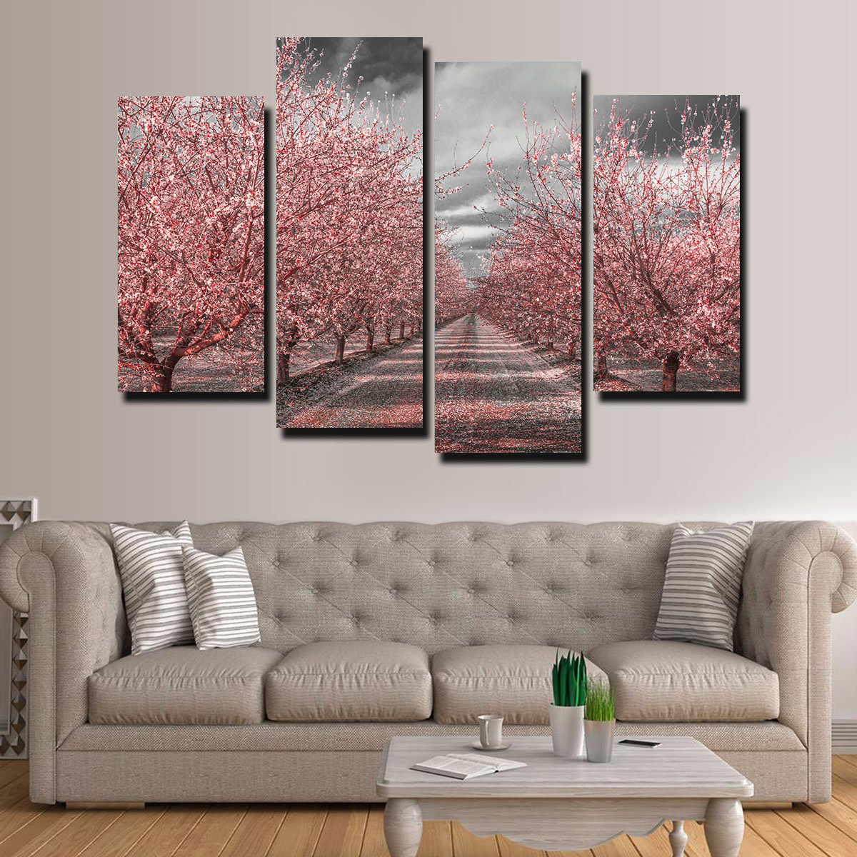 California Pink Blossoms Wall Art