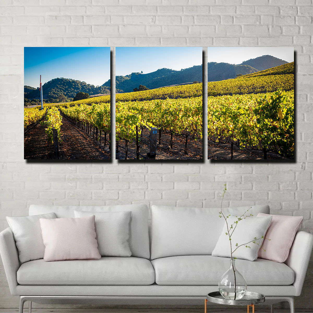 Central California Vineyard Wall Art