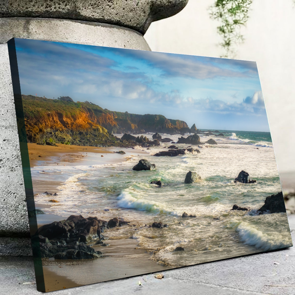Cliffs and Rocks on the California Coast Wall Art