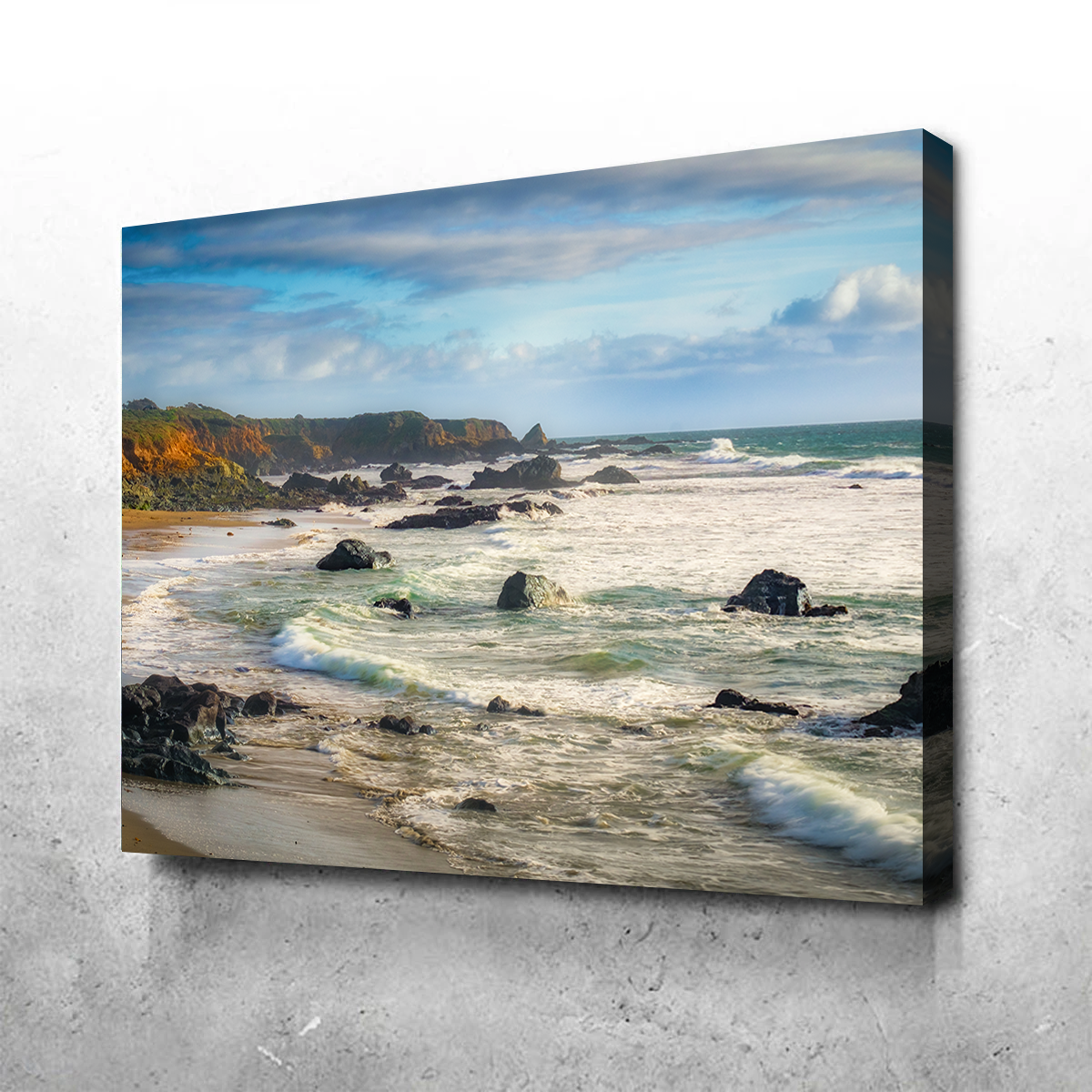 Cliffs and Rocks on the California Coast Wall Art