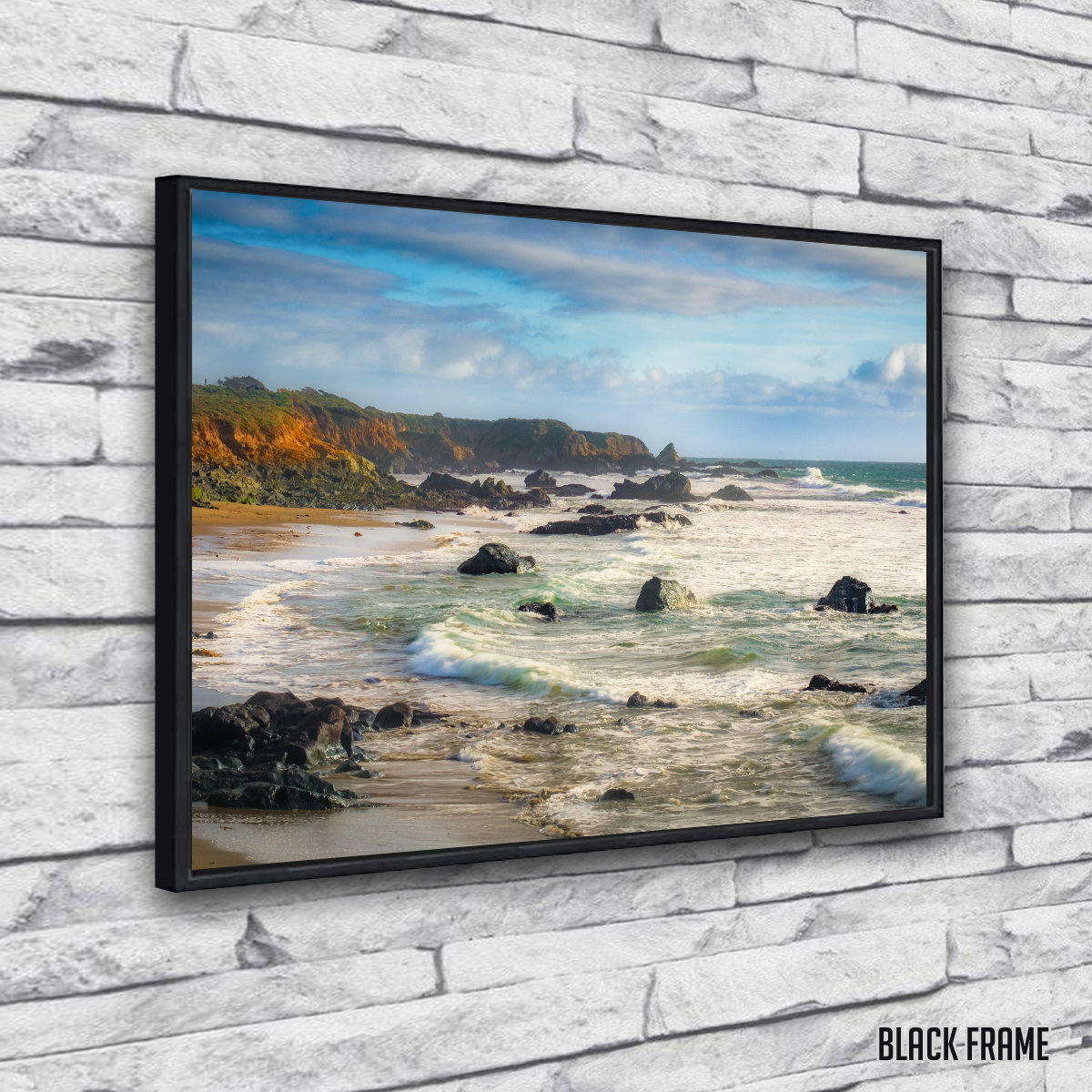 Cliffs and Rocks on the California Coast Wall Art