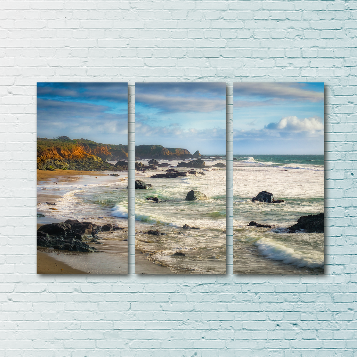 Cliffs and Rocks on the California Coast Wall Art