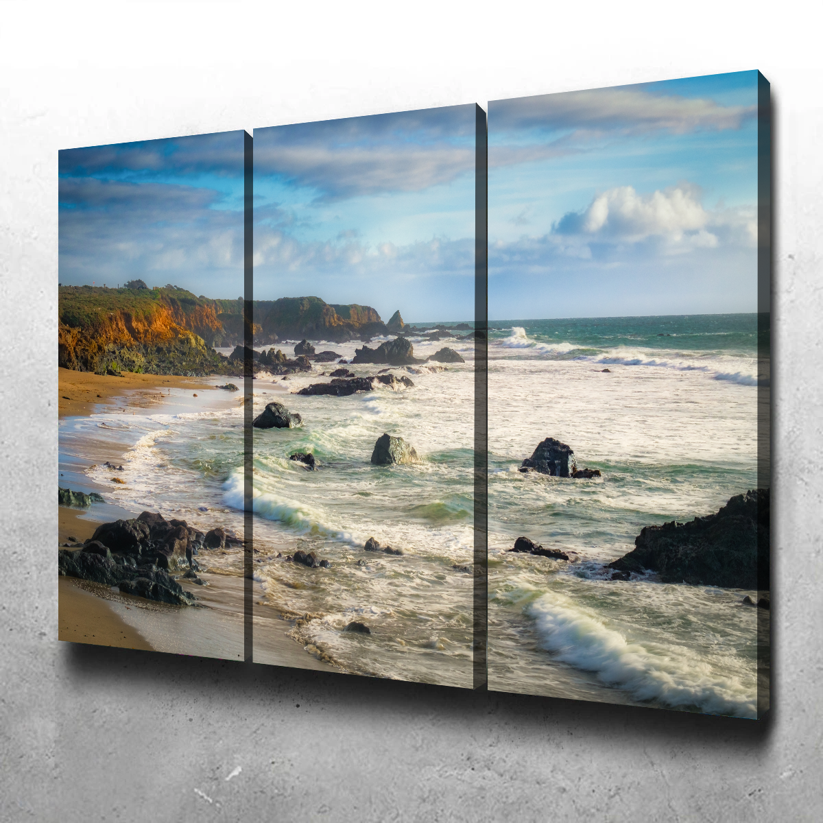 Cliffs and Rocks on the California Coast Wall Art
