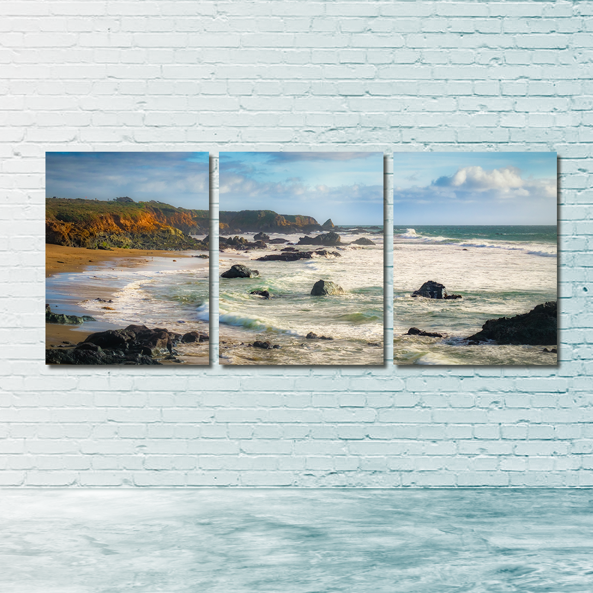 Cliffs and Rocks on the California Coast Wall Art