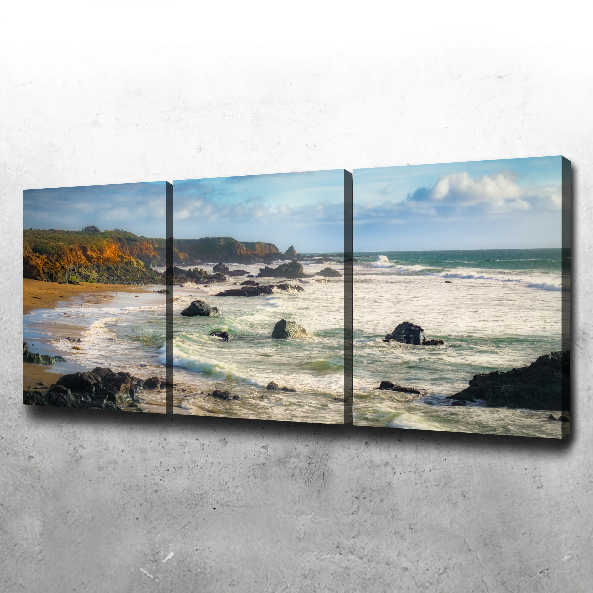 Cliffs and Rocks on the California Coast Wall Art