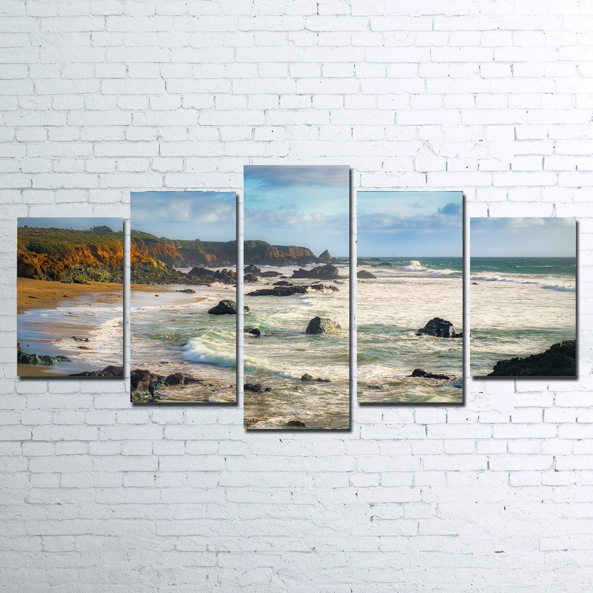 Cliffs and Rocks on the California Coast Wall Art