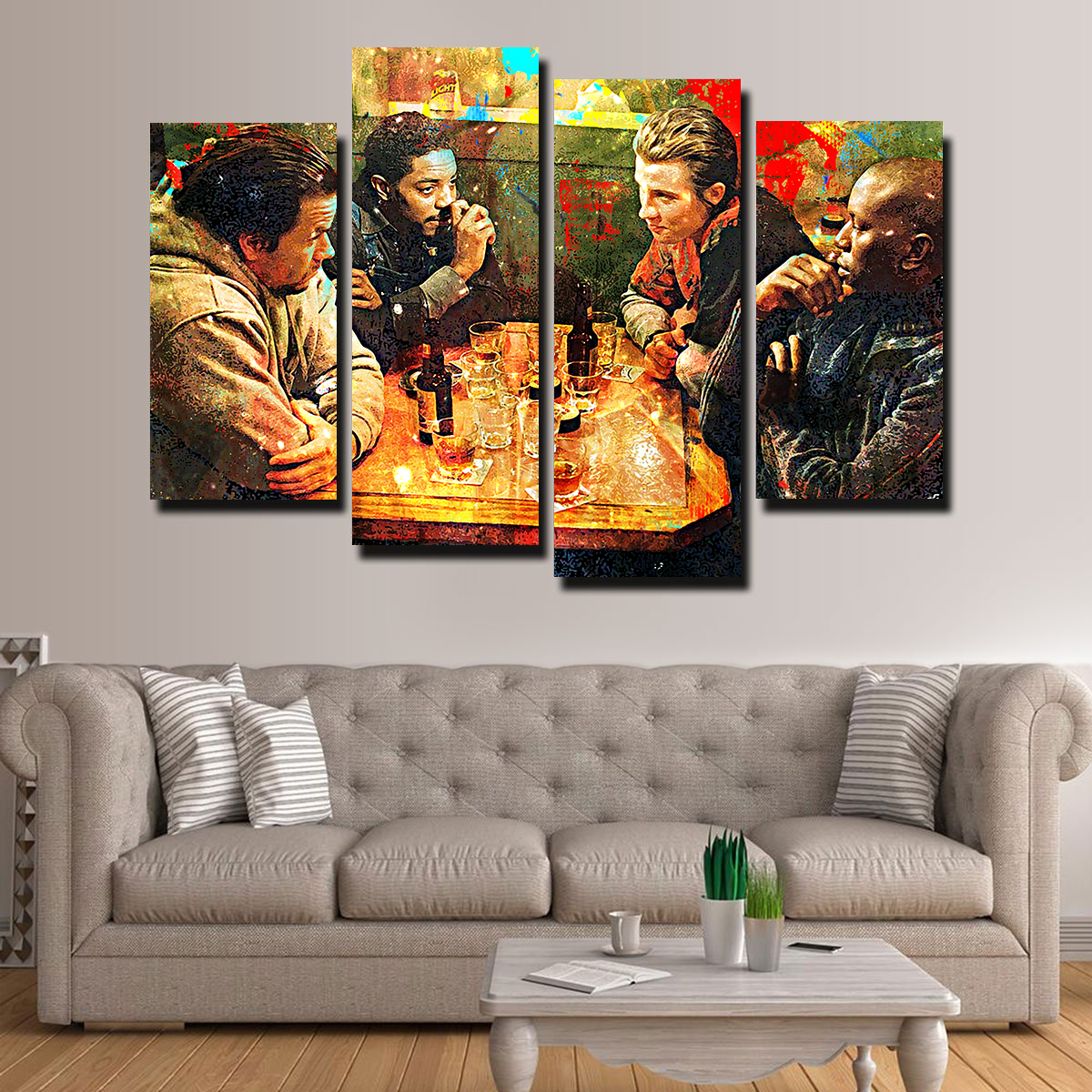 Four Brothers Wall Art