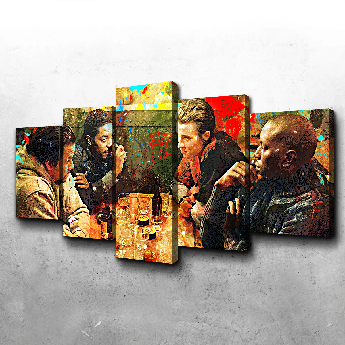 Four Brothers Wall Art