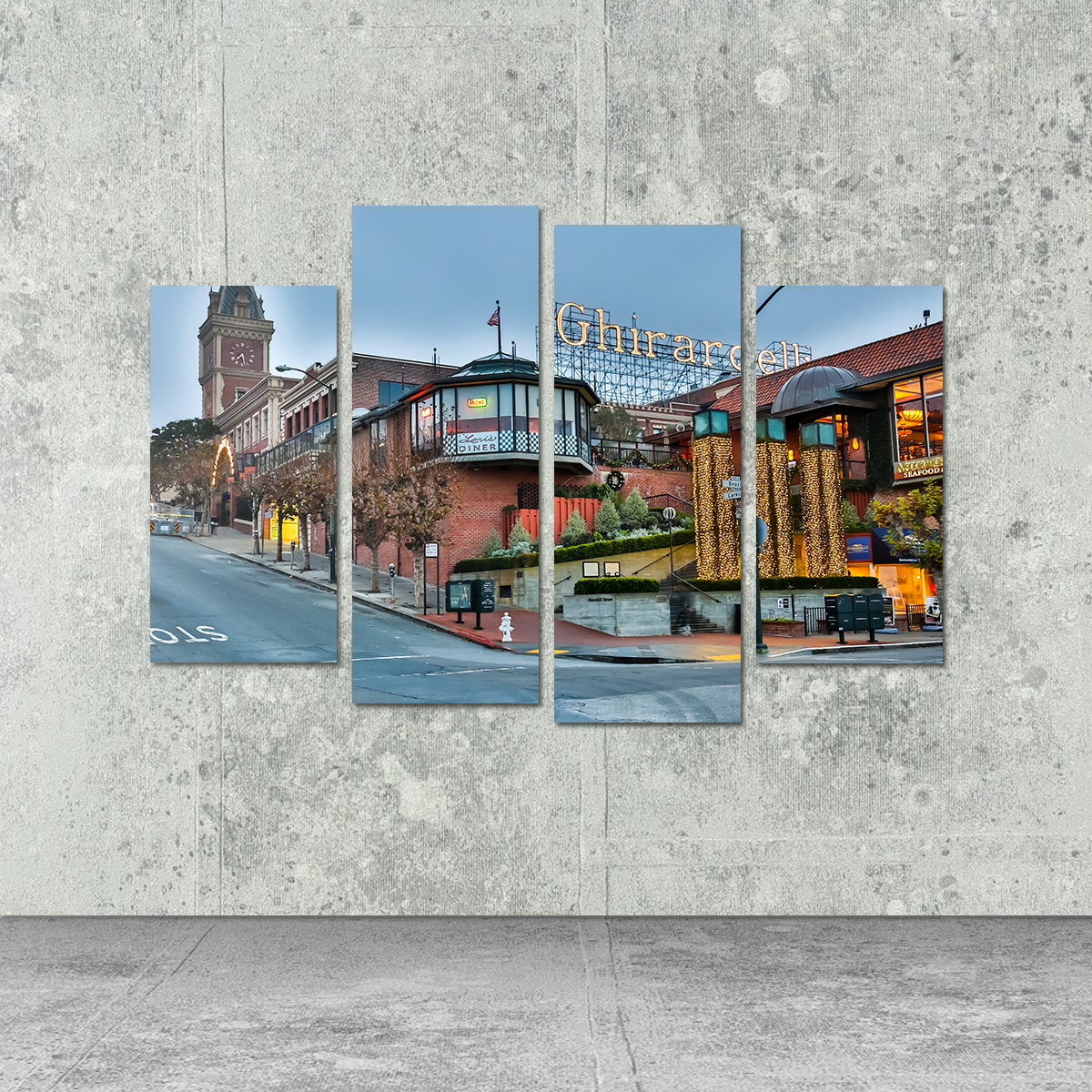 Ghirardelli Square Wall Art