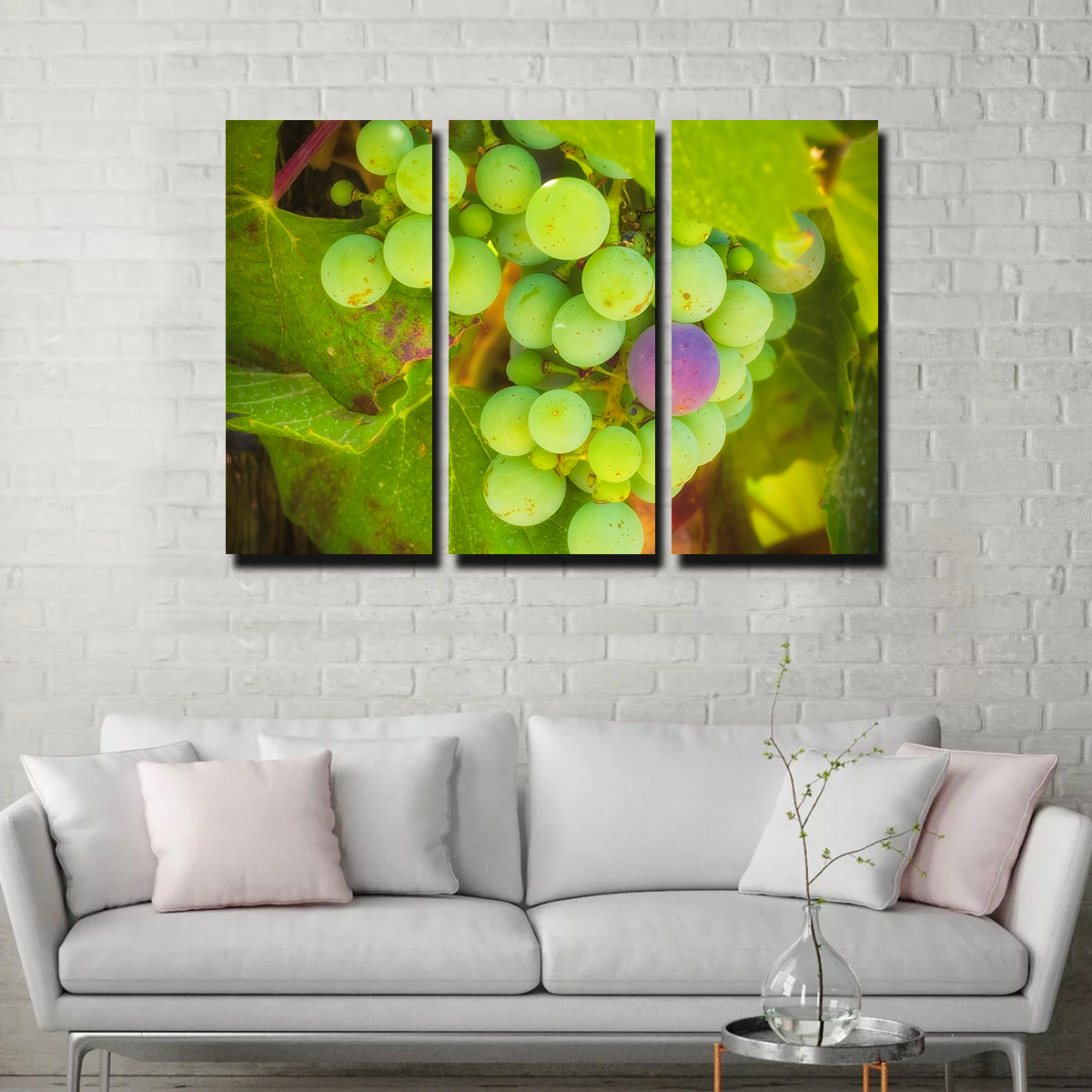 Green Purple Grapes Temecula Valley Wall Art