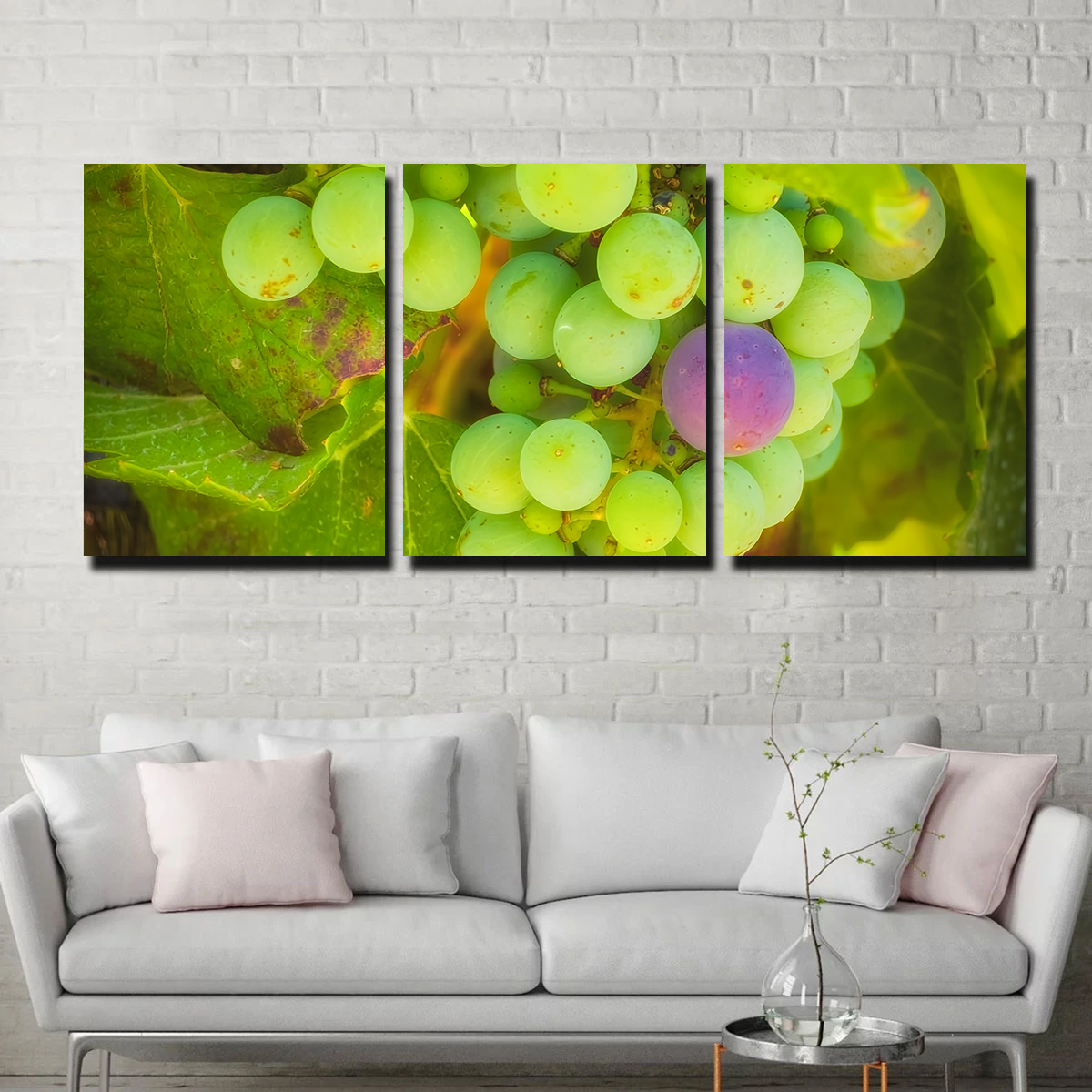 Green Purple Grapes Temecula Valley Wall Art