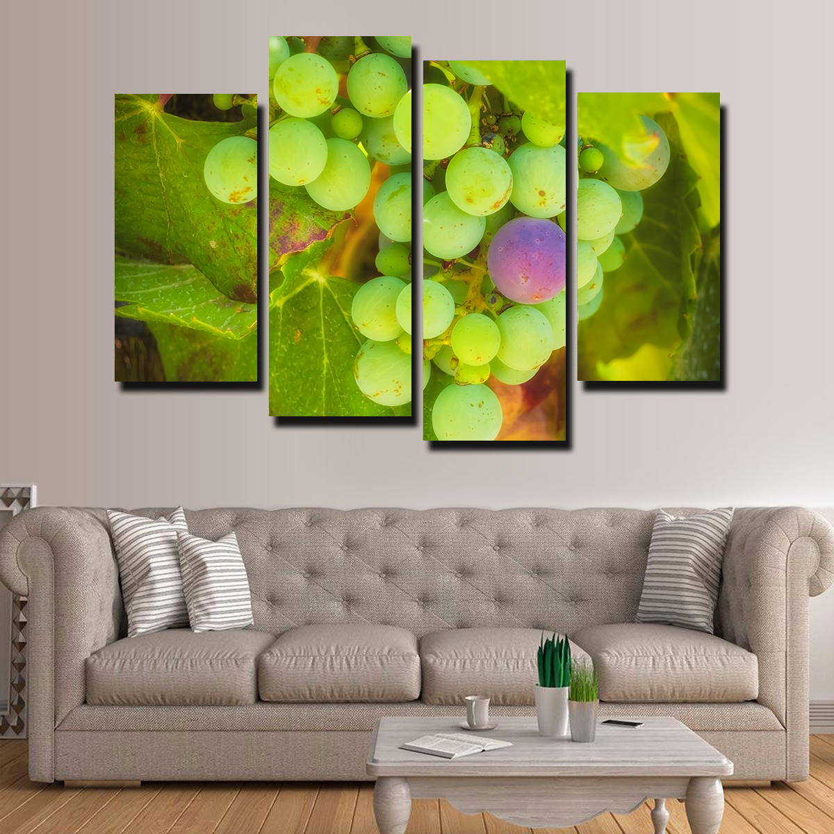 Green Purple Grapes Temecula Valley Wall Art