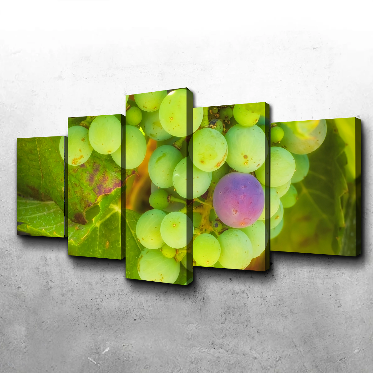 Green Purple Grapes Temecula Valley Wall Art