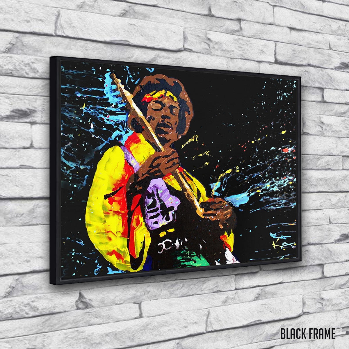 Hendrix Canvas Wall Art