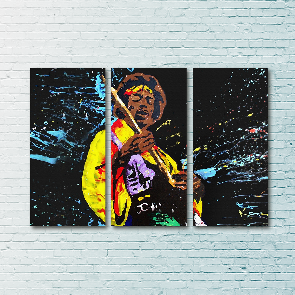 Hendrix Canvas Wall Art