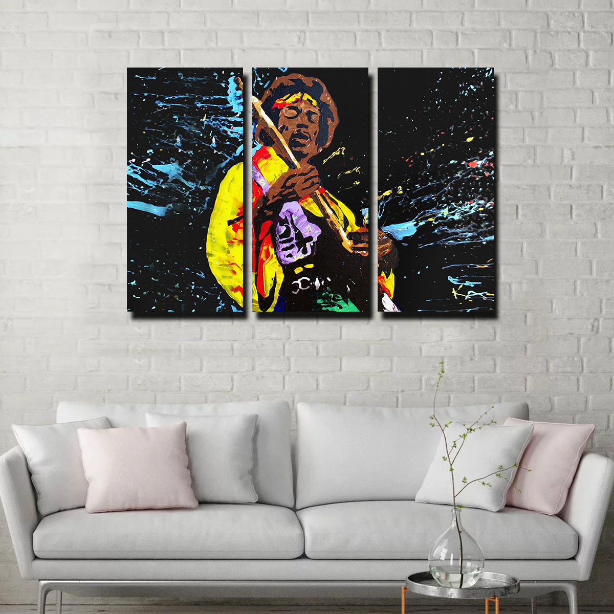 Hendrix Canvas Wall Art