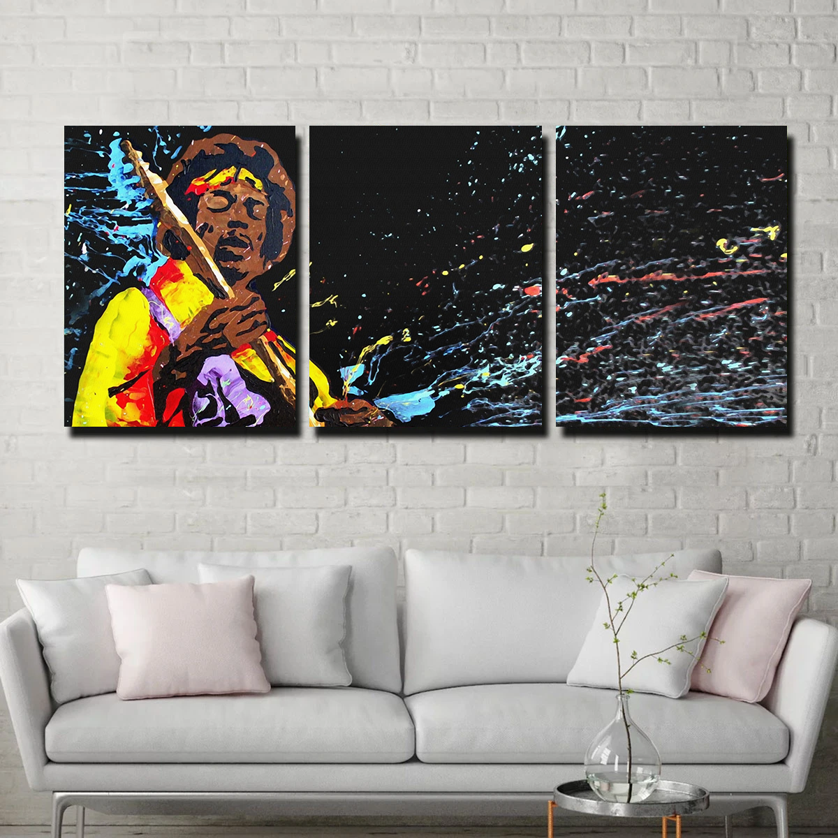 Hendrix Canvas Wall Art