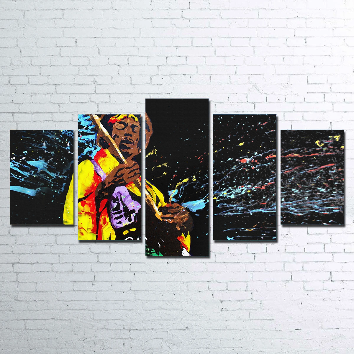 Hendrix Canvas Wall Art