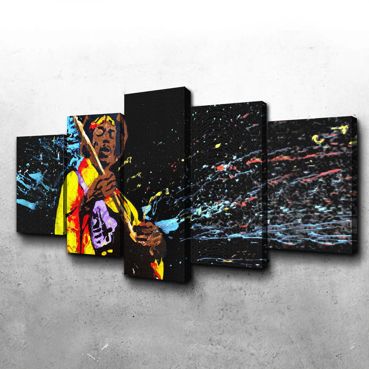 Hendrix Canvas Wall Art