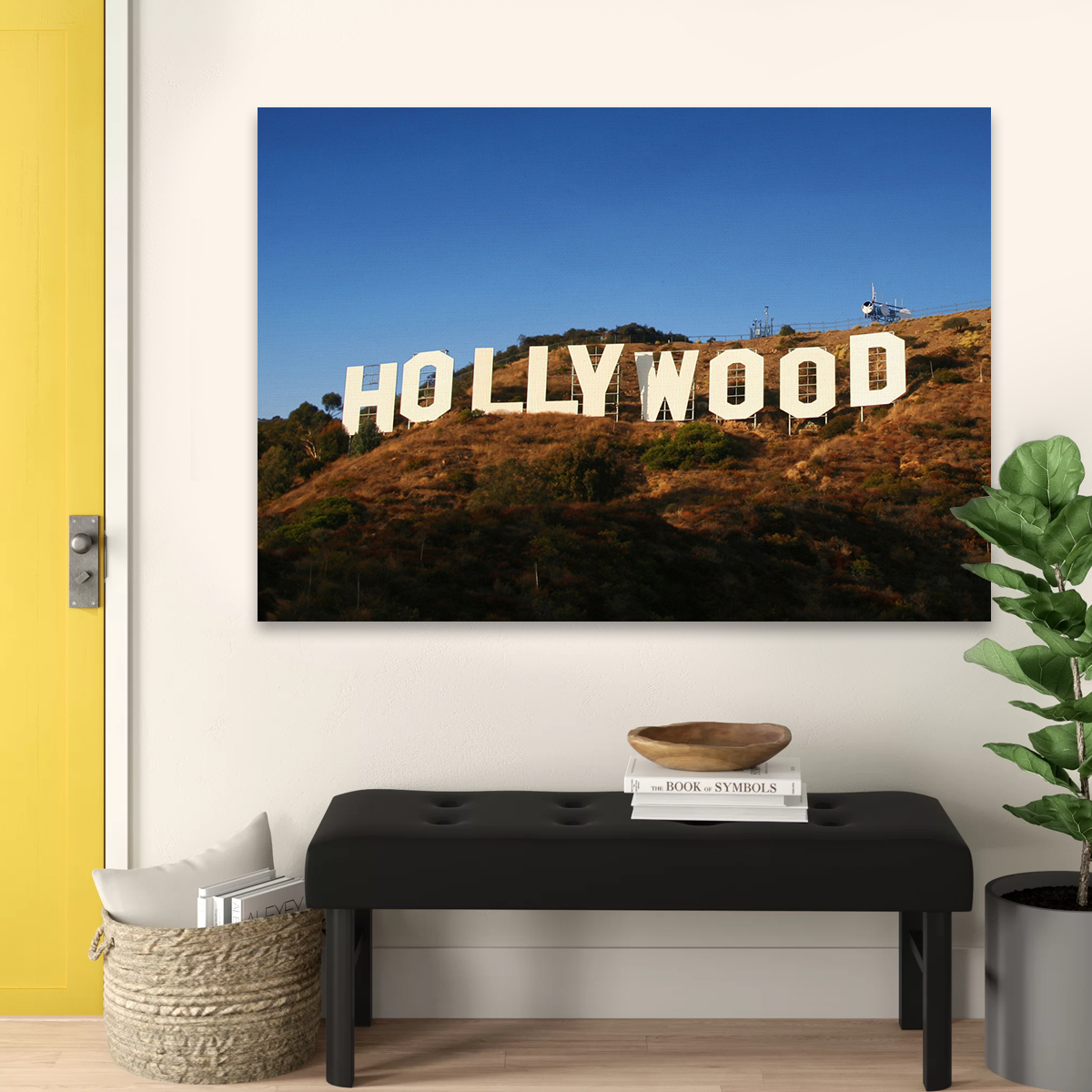 Hollywood Sign Wall Art