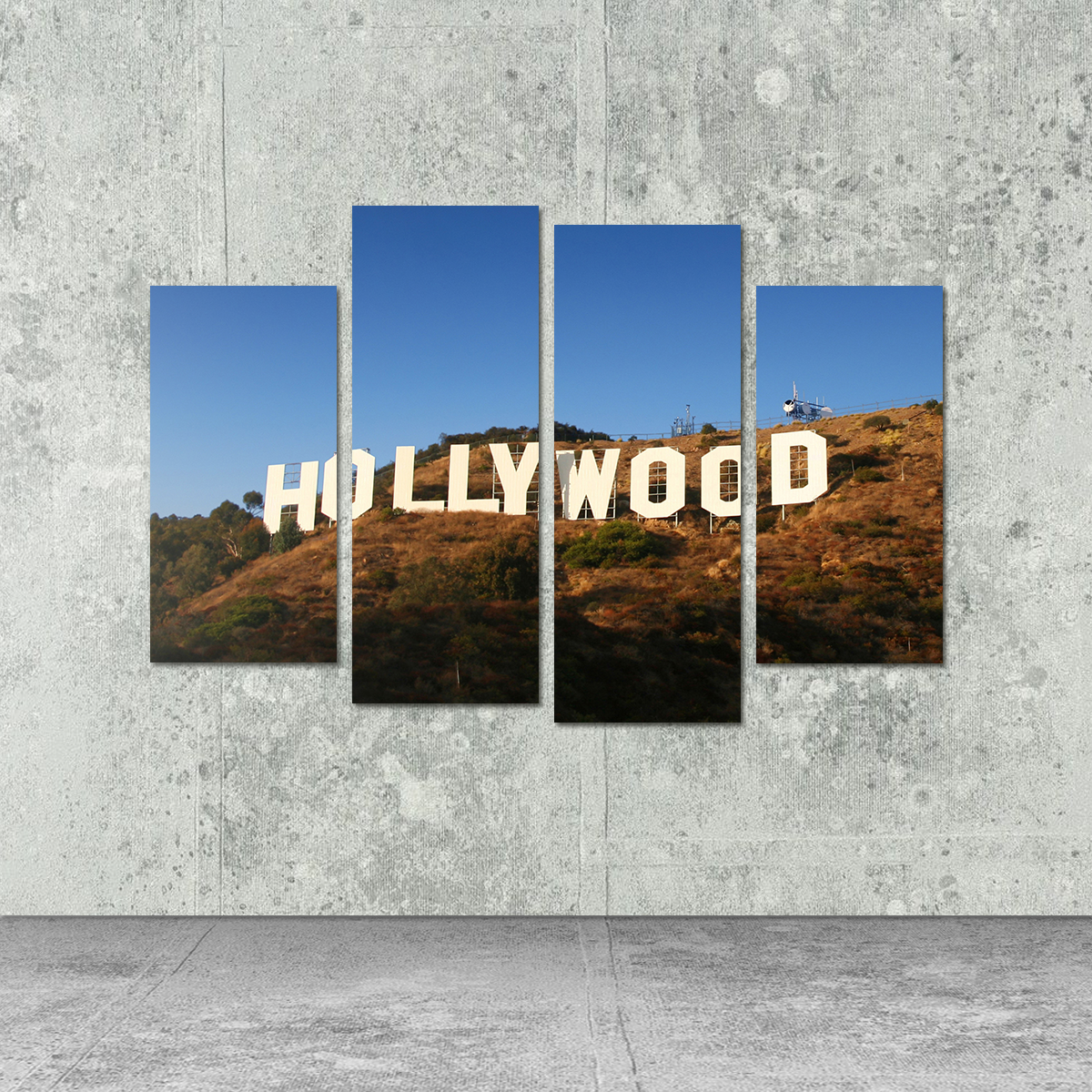 Hollywood Sign Wall Art