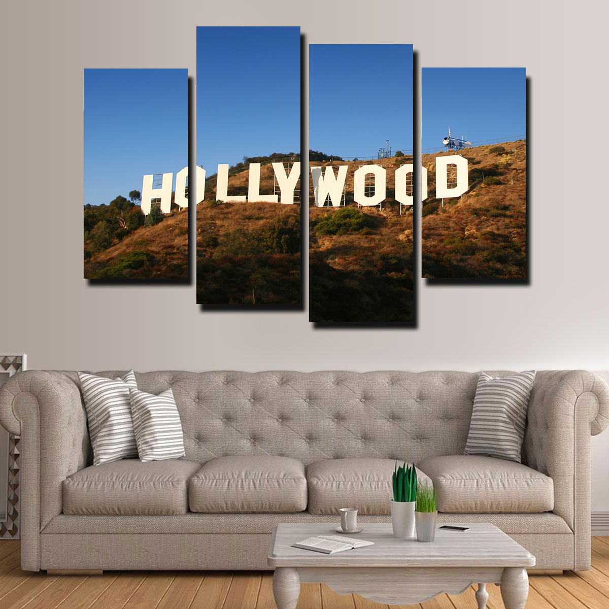 Hollywood Sign Wall Art
