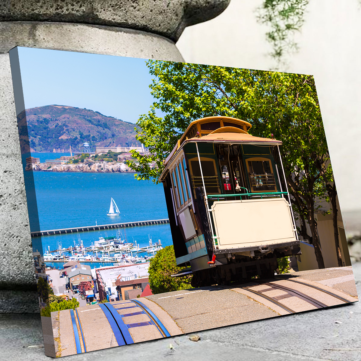 Hyde Street Cable Car Wall Art