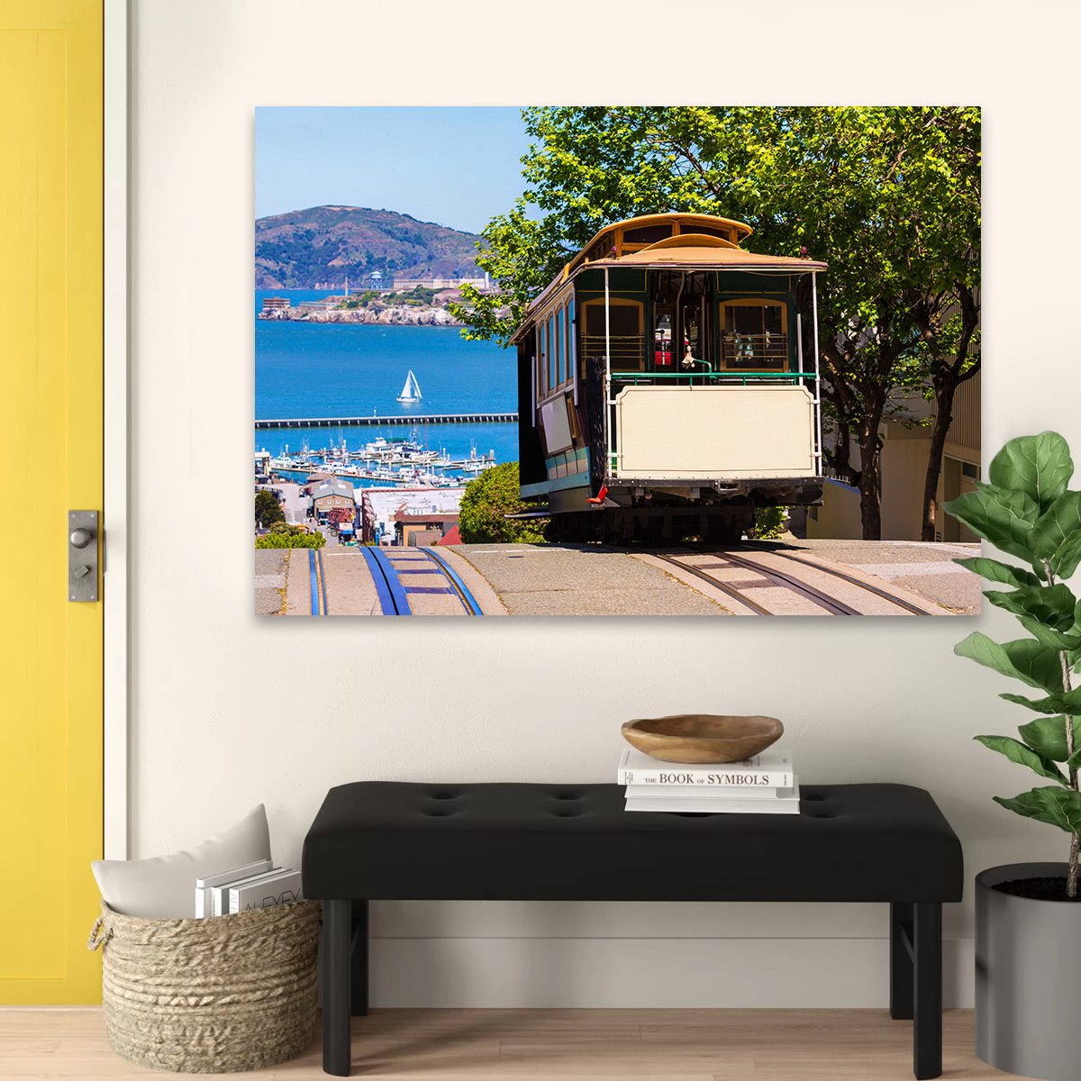 Hyde Street Cable Car Wall Art
