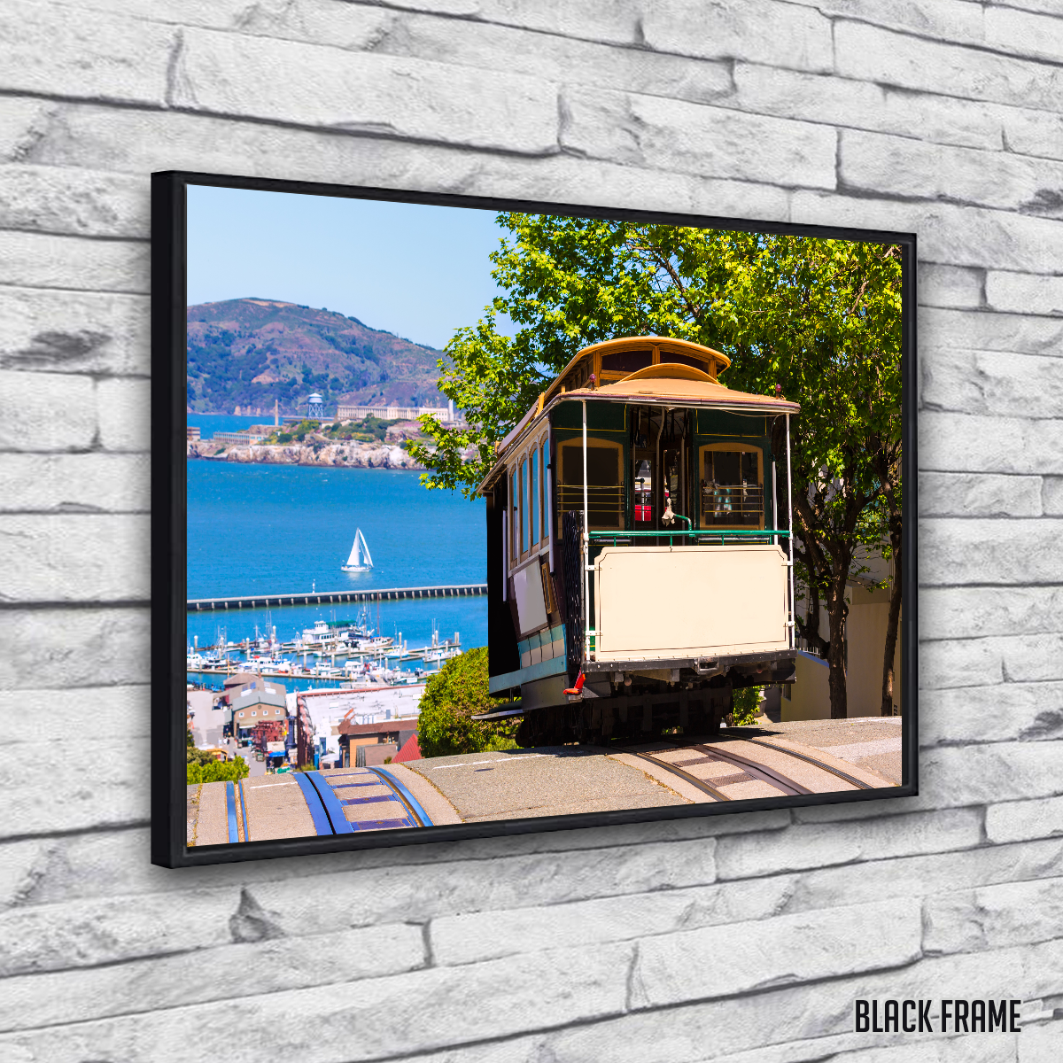 Hyde Street Cable Car Wall Art
