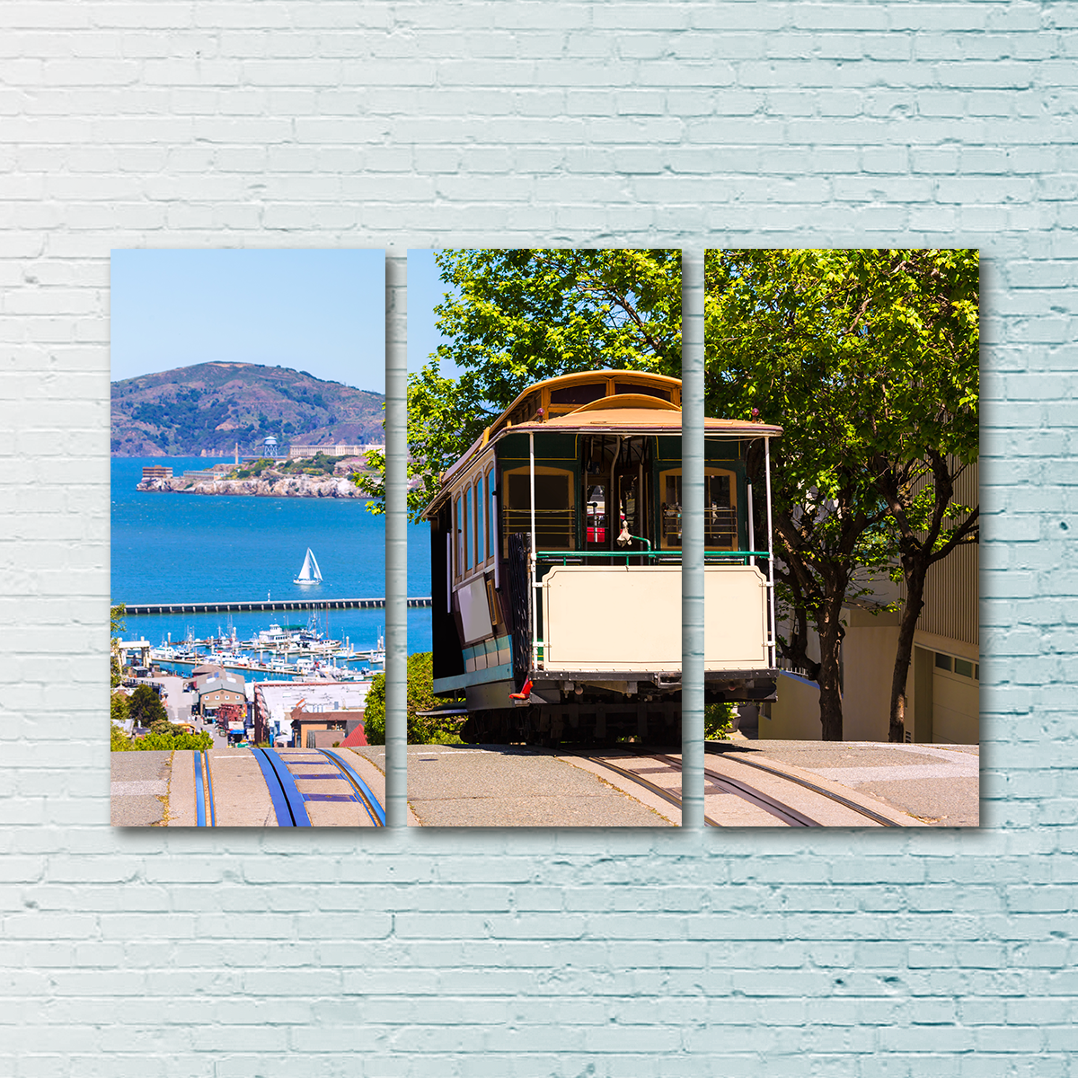 Hyde Street Cable Car Wall Art